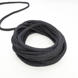 Шнур для одежды d-4.5мм, цвет Серый (на отрез)  в Улан-Удэ