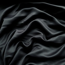 Светозатемняющая ткань для штор &quot;Блэкаут&quot; 95% (Blackout), цвет Черный (на отрез)  в Улан-Удэ