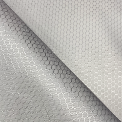 Ткань Оксфорд 300D PU Рип-Стоп СОТЫ, цвет Светло-Серый (на отрез)  в Улан-Удэ