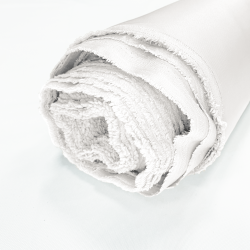 Мерный лоскут в рулоне Ткань Оксфорд 600D PU, цвет Белый 30,05м (№70,9)  в Улан-Удэ