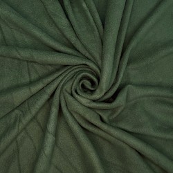 Ткань Флис Односторонний 130 гр/м2, цвет Темный хаки (на отрез)  в Улан-Удэ