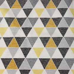 Интерьерная ткань Дак (DUCK), принт &quot;Малые Треугольники&quot; (на отрез)  в Улан-Удэ