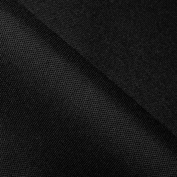 Прорезиненная ткань Оксфорд 600D ПВХ, Черный   в Улан-Удэ