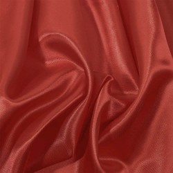 Ткань Атлас-сатин, цвет Красный (на отрез)  в Улан-Удэ