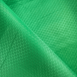 Ткань Оксфорд 300D PU Рип-Стоп СОТЫ, цвет Зелёный (на отрез)  в Улан-Удэ