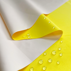 Водонепроницаемая Дышащая Мембранная ткань PU 10'000, цвет Жёлтый (на отрез)  в Улан-Удэ