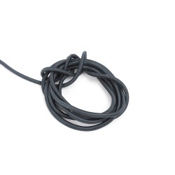 Шнур (Резинка) шляпный 3мм, цвет Серый (на отрез)  в Улан-Удэ