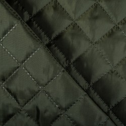 Стеганая подкладочная ткань с синтепоном (100гр/м2),  Хаки   в Улан-Удэ